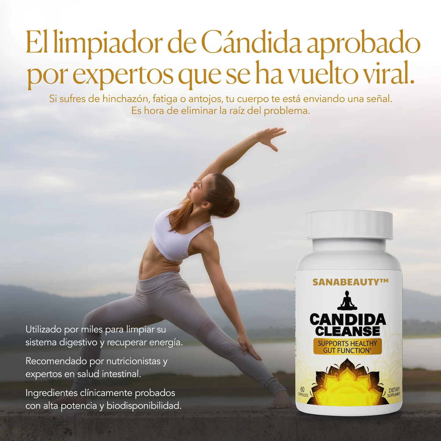 Candida Cleanse™ Decile chau a la panza hinchada, los antojos y el cansancio en menos de 30 días