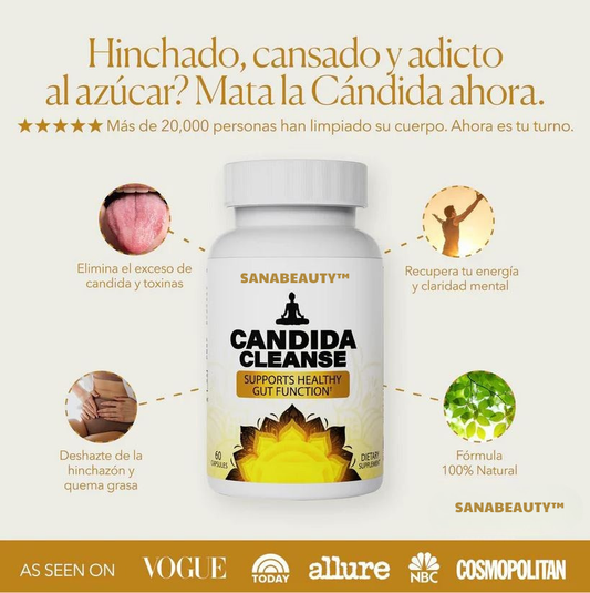 Candida Cleanse™ Decile chau a la panza hinchada, los antojos y el cansancio en menos de 30 días